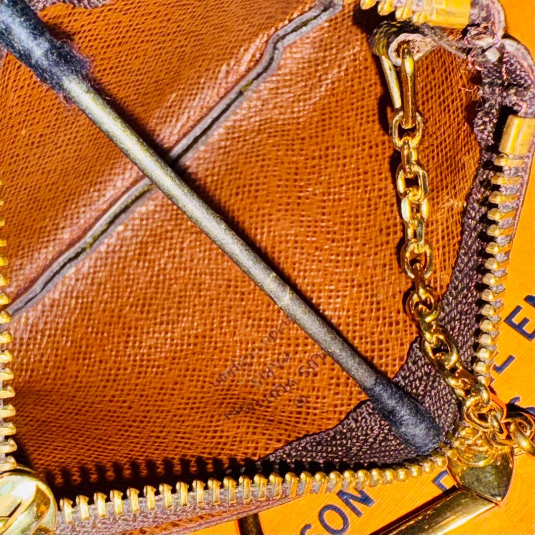 LOUIS VUITTON モノグラム ポシェットクレ &キーケース 極美