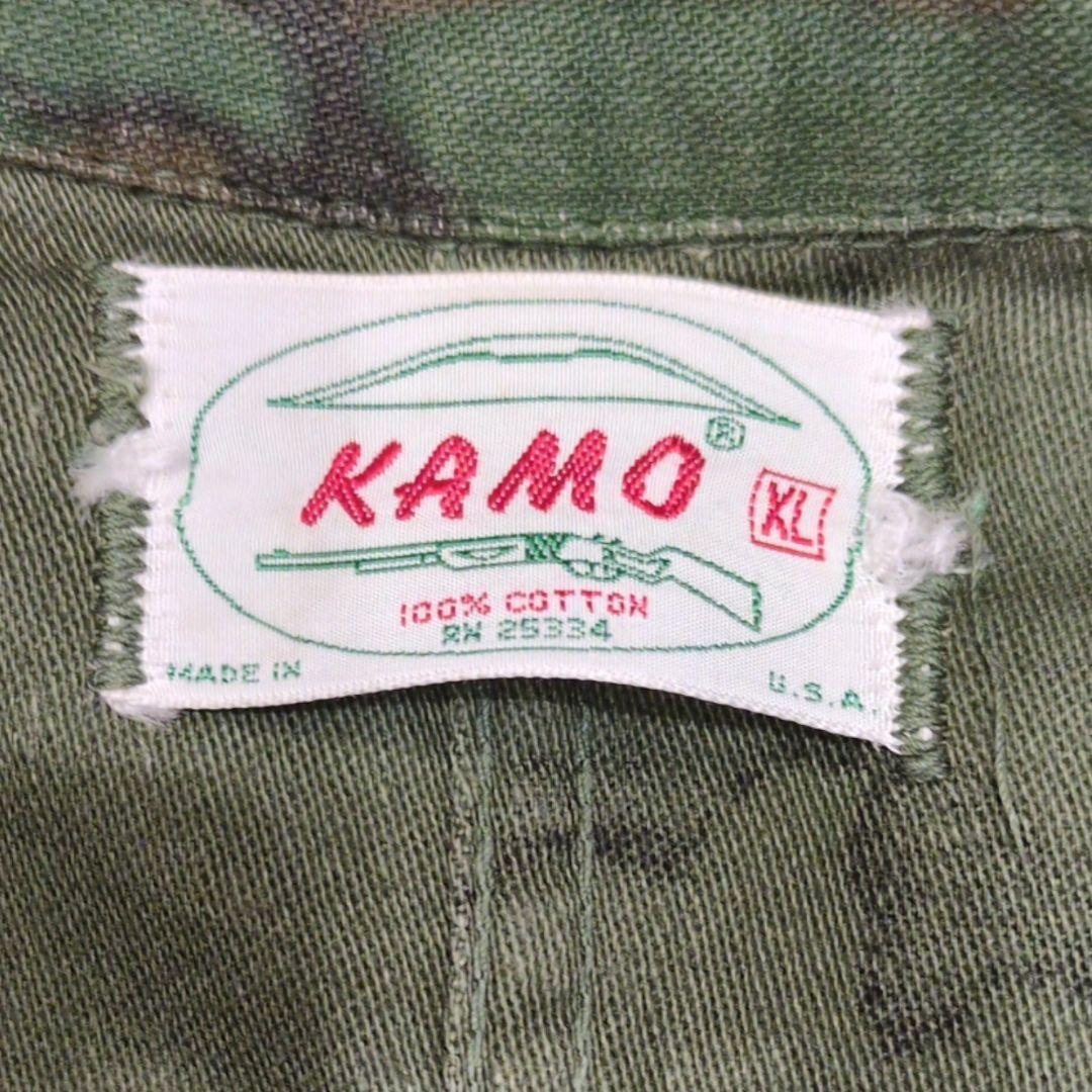 60s 70s USA製 KAMO ダックハンターカモ ジャンプスーツ XL