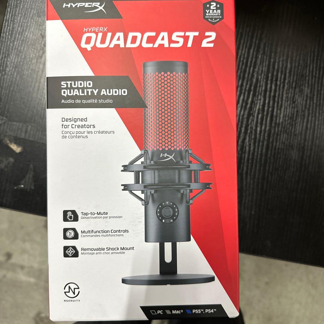 【新品未開封品】HyperX Quadcast 2