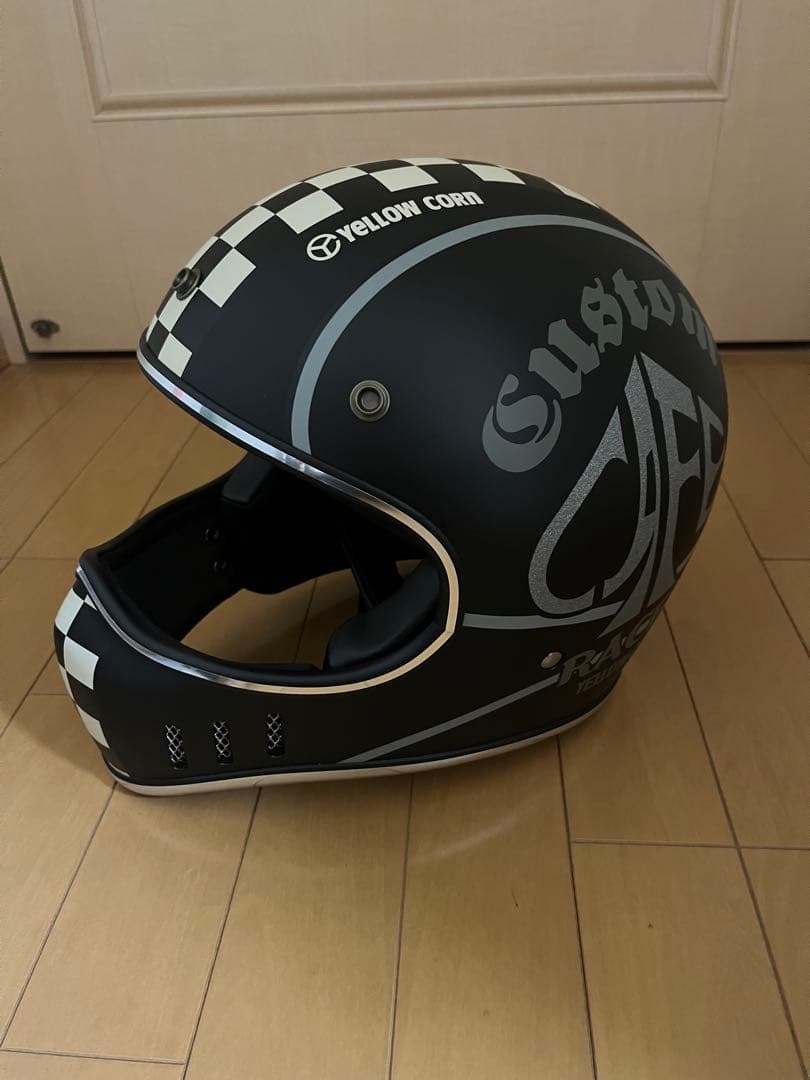YELLOW CORN フルフェイスヘルメット CUSTOM CAFÉ