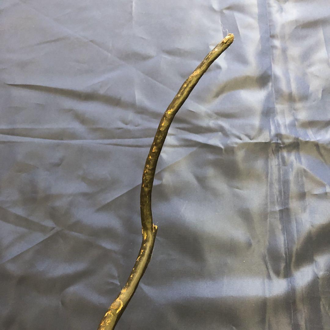 海松　原木　黒珊瑚　長さ90cm根本枝直径３cm