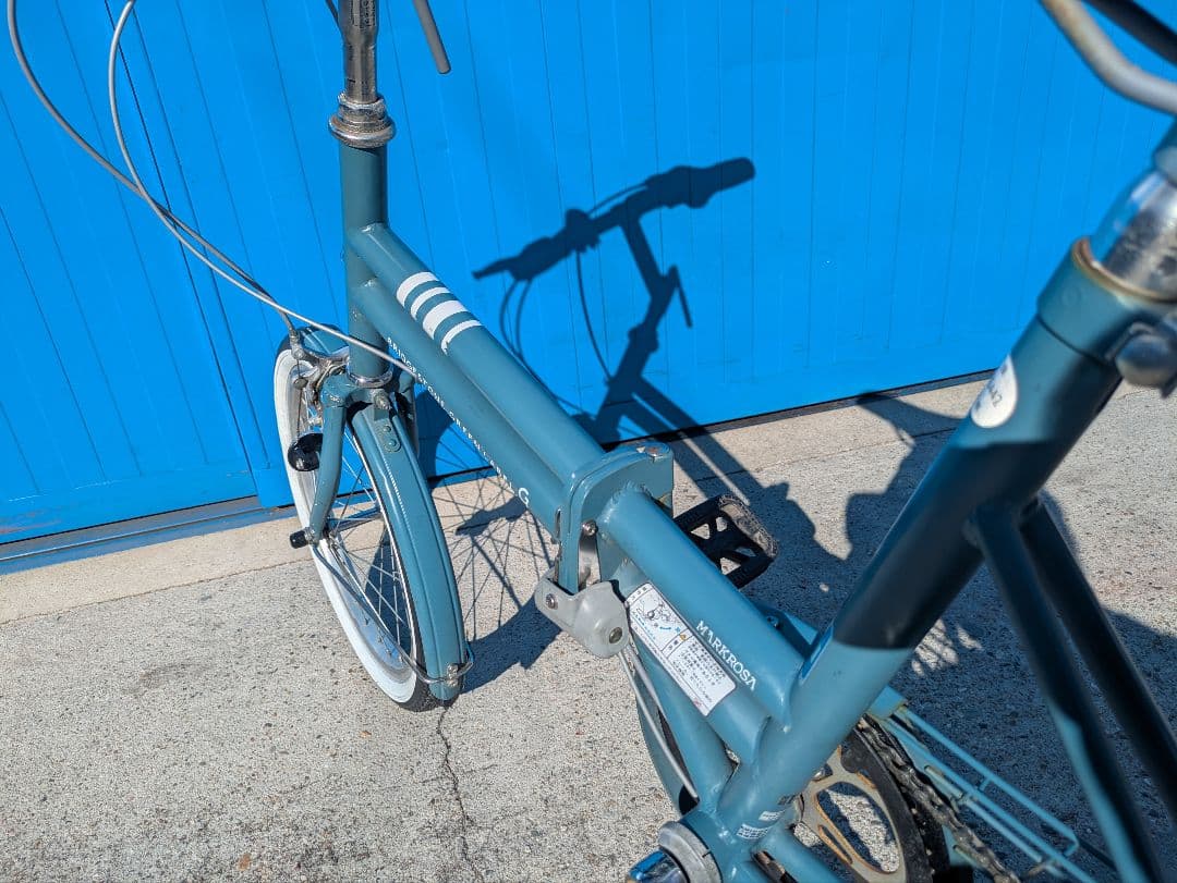 ブリヂストン マークローザ　折りたたみ自転車 ミニベロ 名古屋市引渡し限定