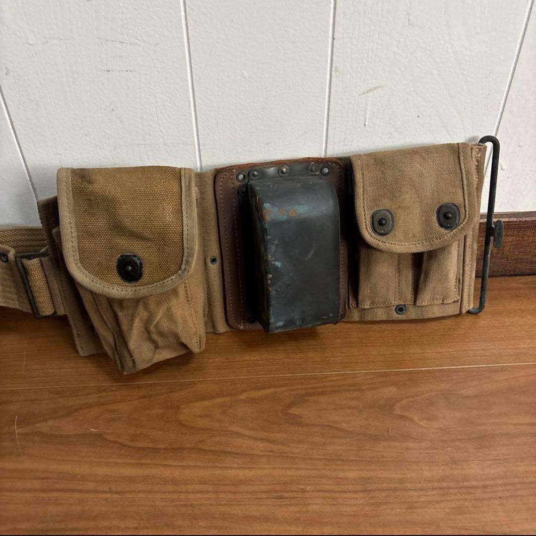 米軍　実物　WW1 WW2 M1918 BARガンナーベルト 送料無料