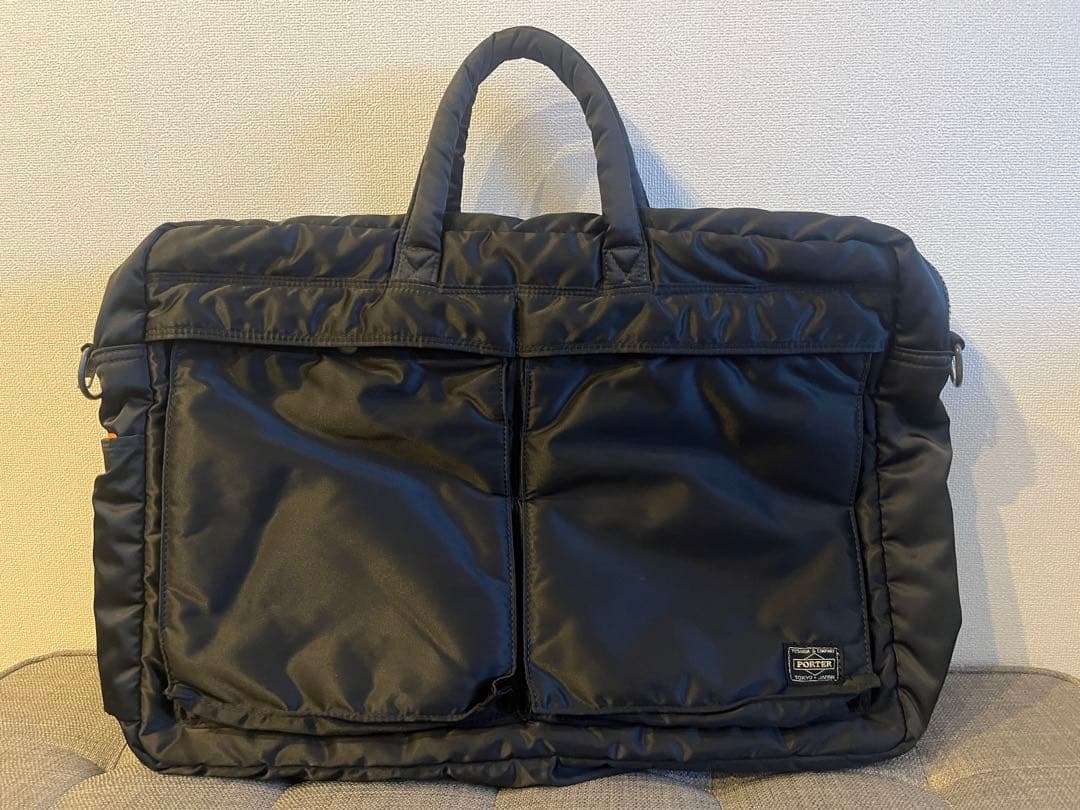 PORTER ポーター 2WAY ビジネスバッグ タンカー ブラック