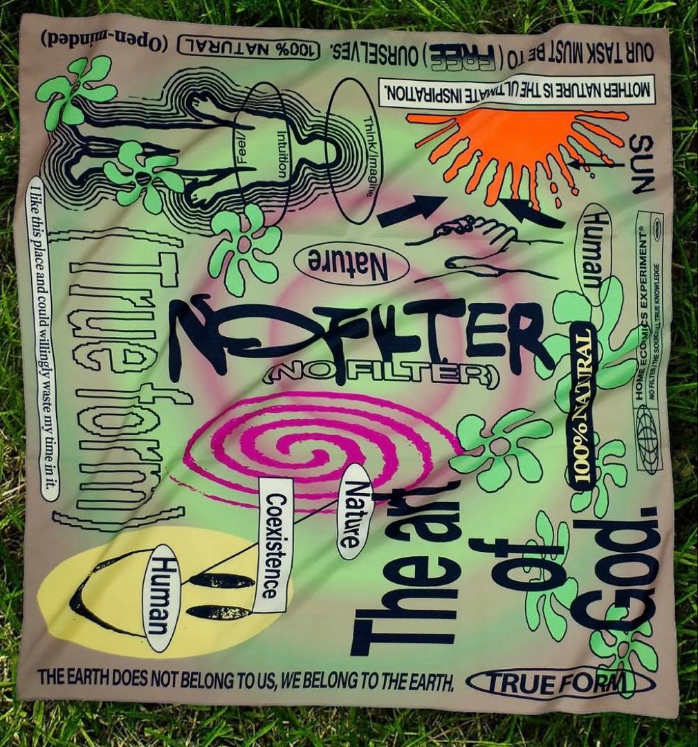 小物  economics experiment scarf