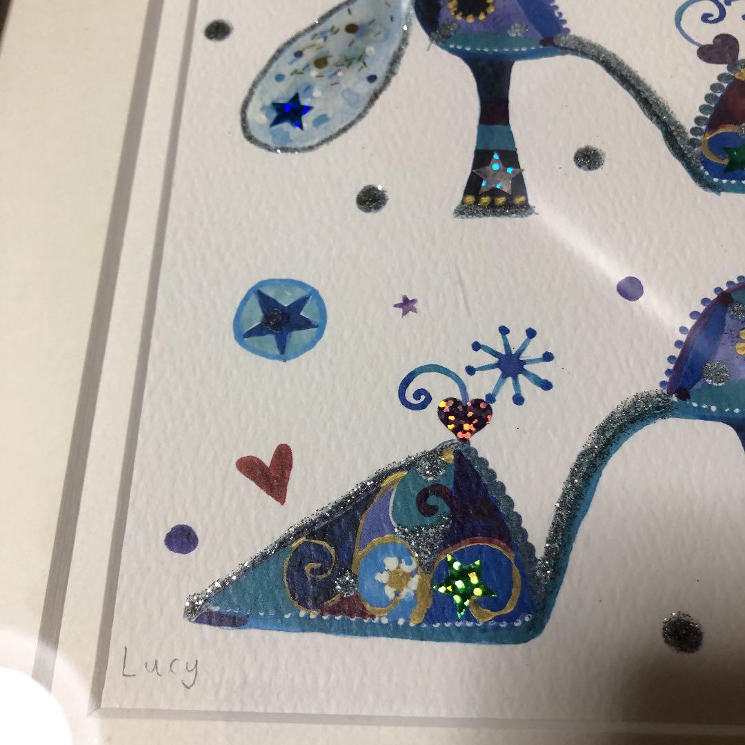 ルーシークリボン　額