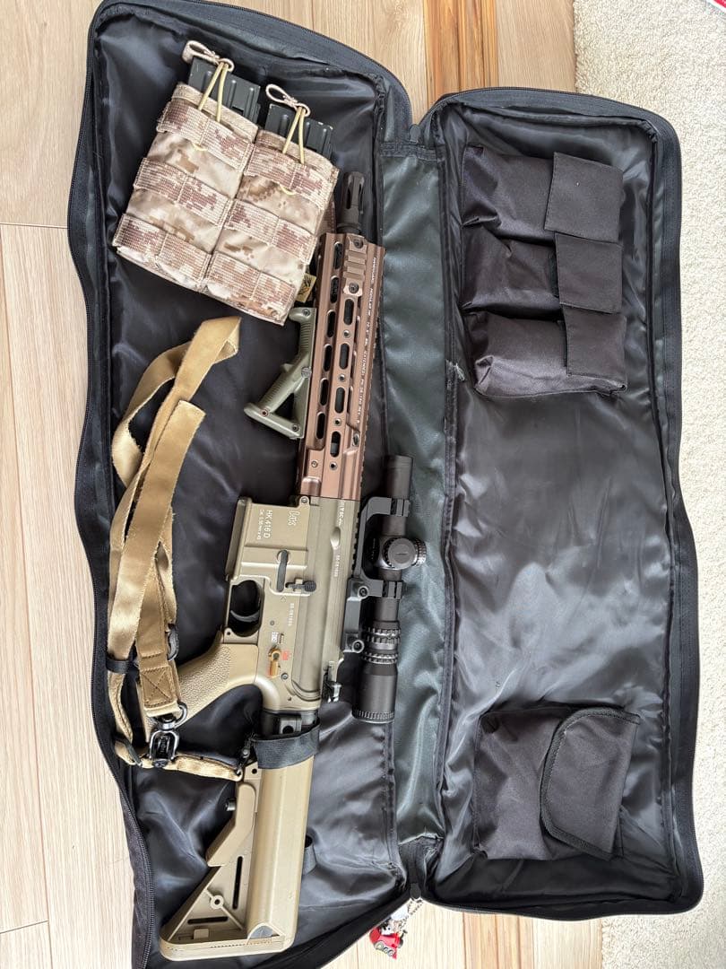 次世代電動ガン タンカラー 専用ケース付き