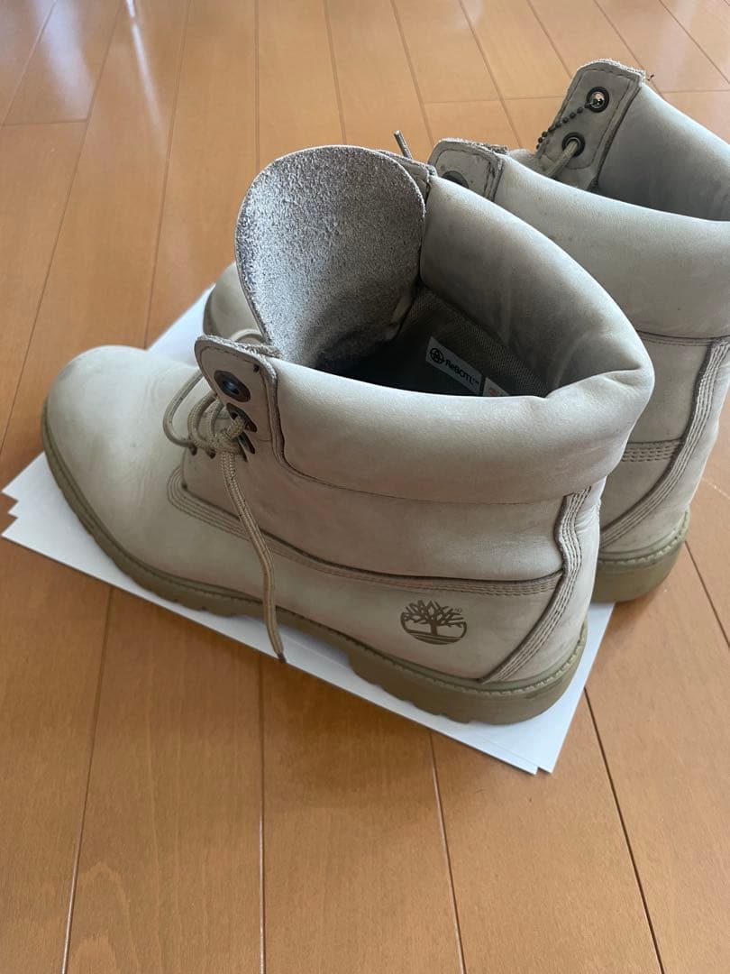 premium timberland グレー　希少　28cm