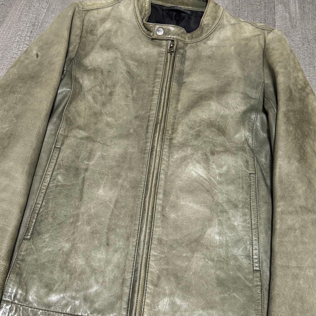 90sy2k ルイスレザー ビンテージ加工 アーカイブ アメカジ 上質 激レア