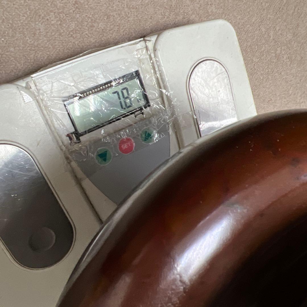 角谷莎村　風炉釜　共箱　7.8㌔　東Y7-1106①タルサ