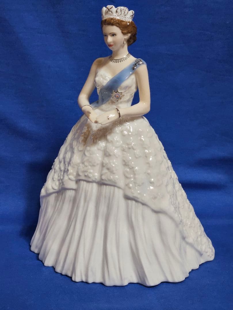 レア エリザベス女王 フィギュア ロイヤルウースター 1953年 フィギュリン