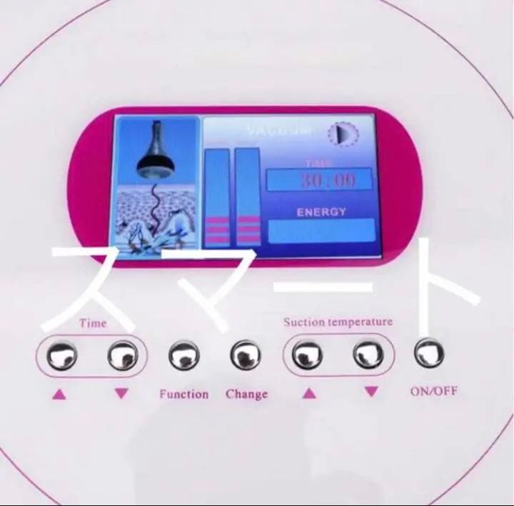 業務用、キャビテーション30K＋マルチポーラ式RFラジオ波＋RFバキューム付き