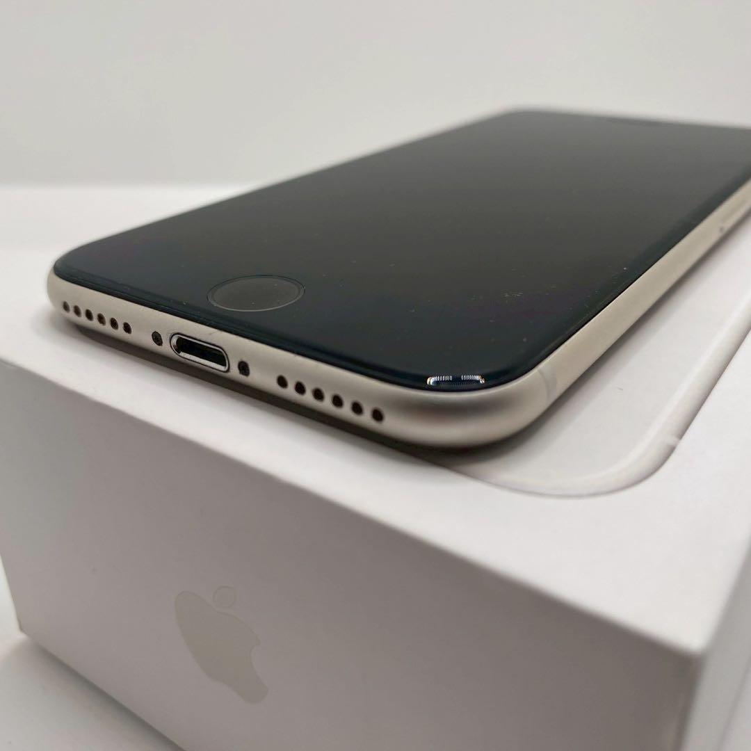 【格安美品】iPhone SE3 128GB simフリー本体 25