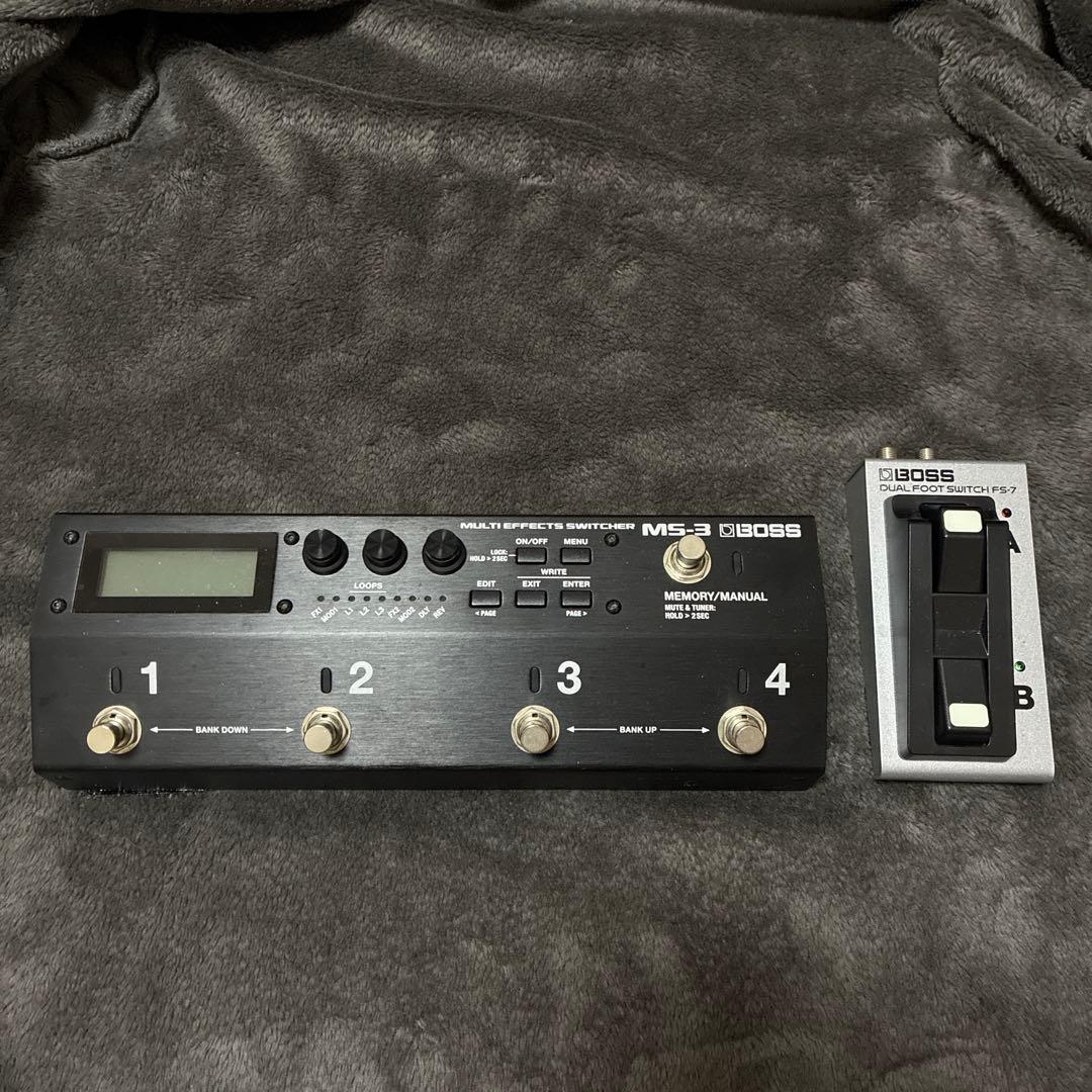 ギター BOSS MS-3 + FS-7