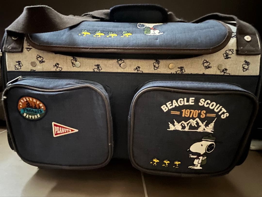 スヌーピー キャリーバッグ