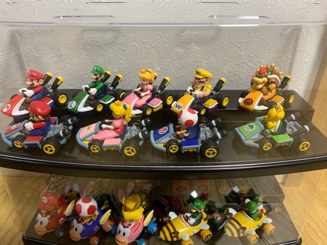 マリオカート　プルバックフィギュア　２５台　 スーパーマリオ