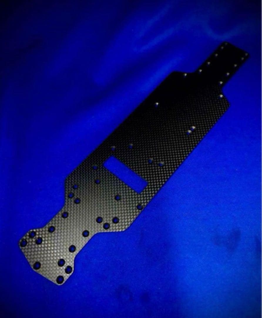 D-Like 製用　サスマウント逆付け　特注シャーシ 2.5㎜ 蕨山Carbon