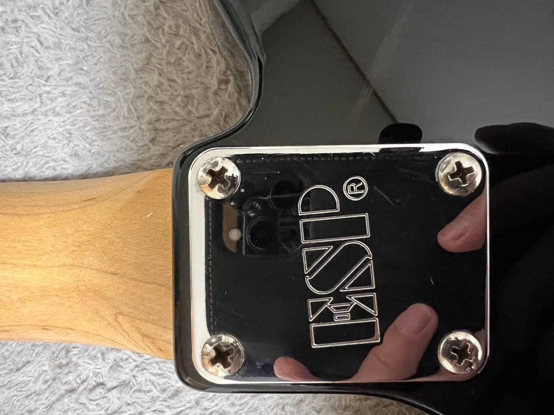 激レアESP？テレキャスター ブラック黒Telecaster エレキギター完動品