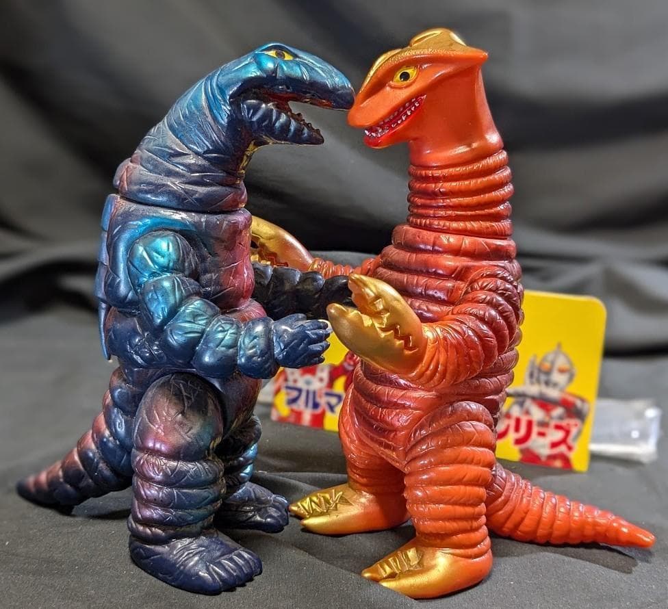 サドラー＆デットン　帰ってきたウルトラマン登場怪獣（ブルマァク復刻）２体セット