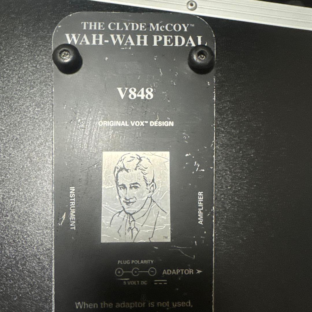VOX ワウペダル クローム仕上げ