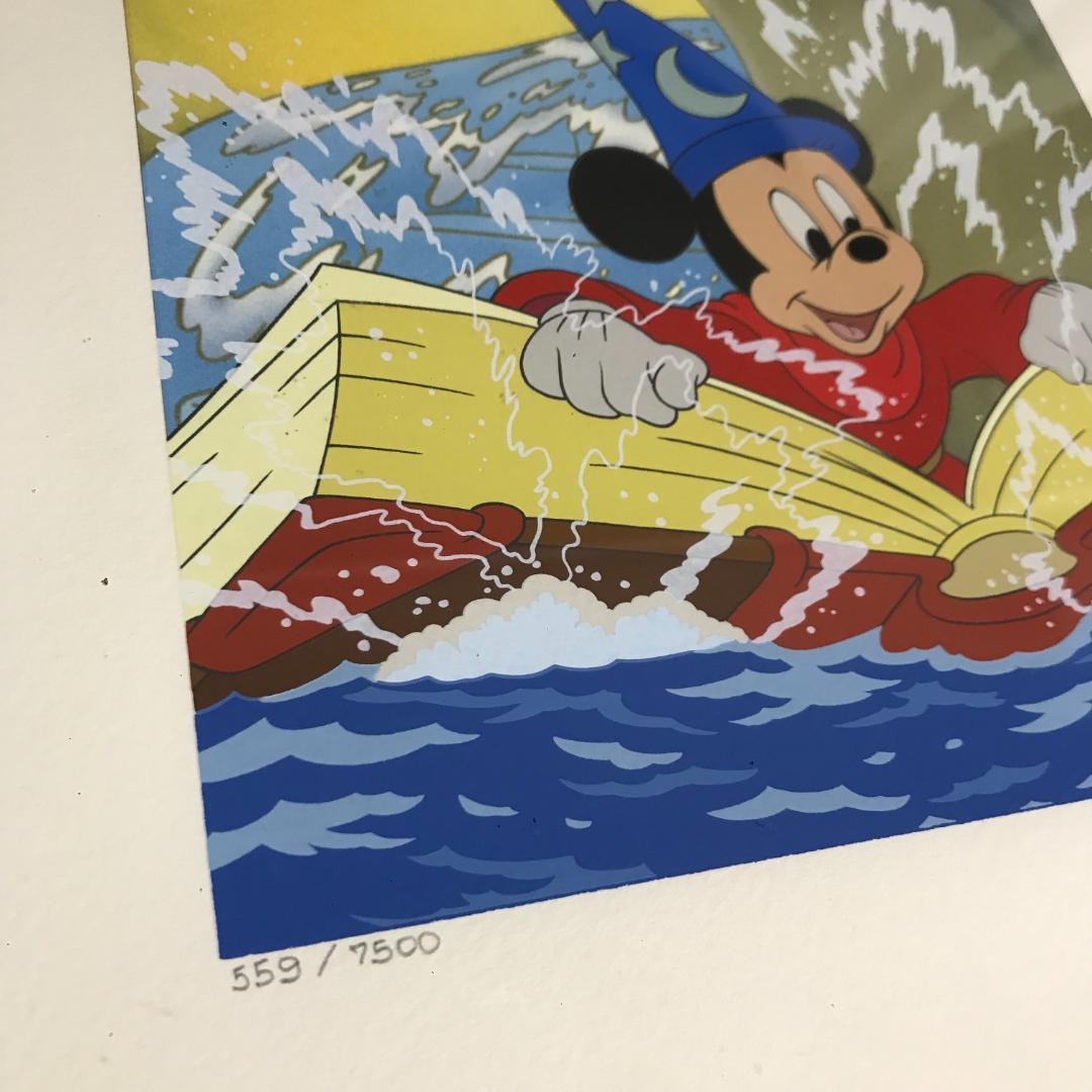 ディズニー ファンタジア リトグラフ 版画 ミッキー Art Classics