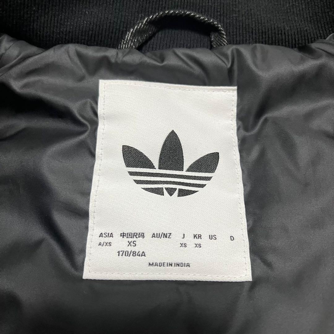 adidas デニムジャケット　M、L相当 ブラック　デニムジャケット　y2k