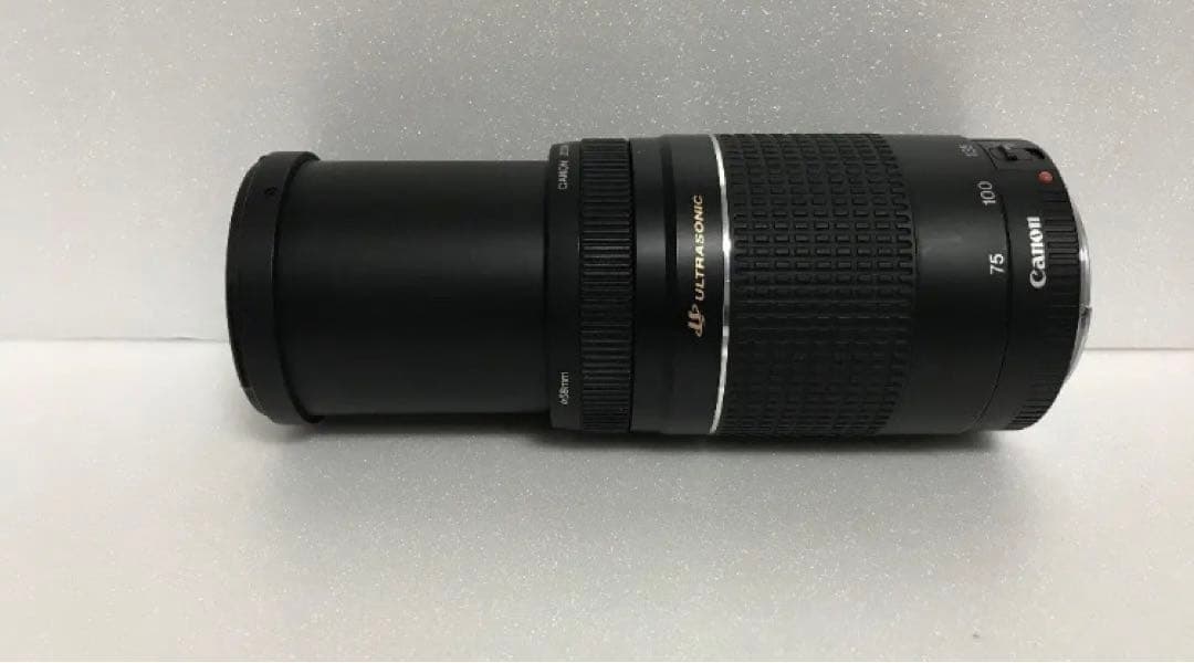 超望遠レンズ/デジタル一眼レフカメラ　Canon EF75-300 mm