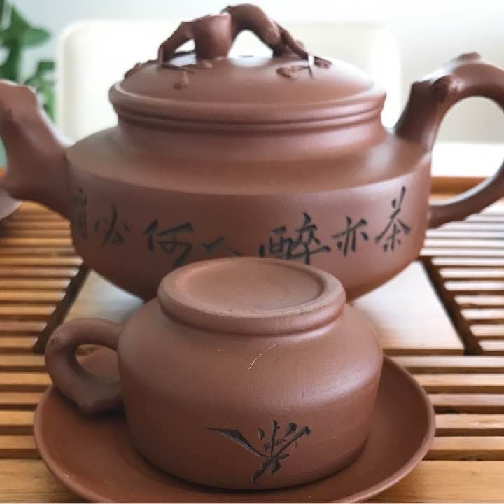 宜興紫砂壺  六客セット