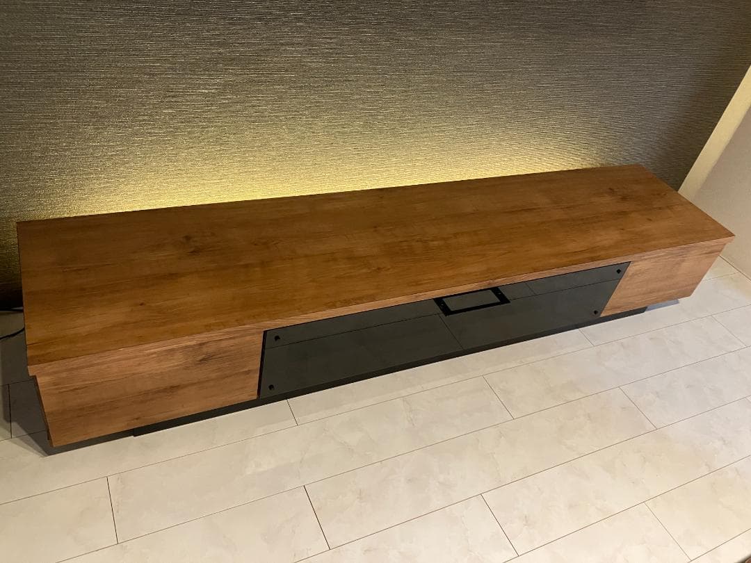 ローボード 180cm ライトオーク【愛知・直接引取り希望】