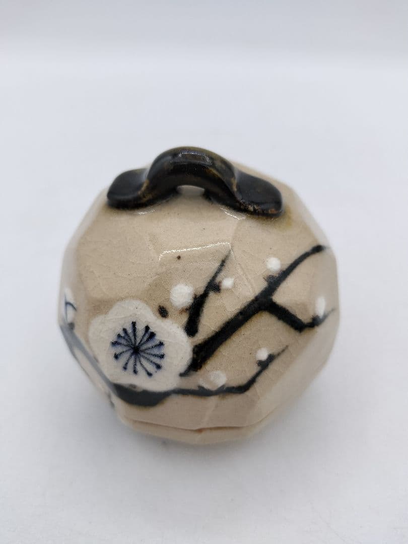 c466 香合 槍梅 佐藤大道 木箱 茶道具 古物