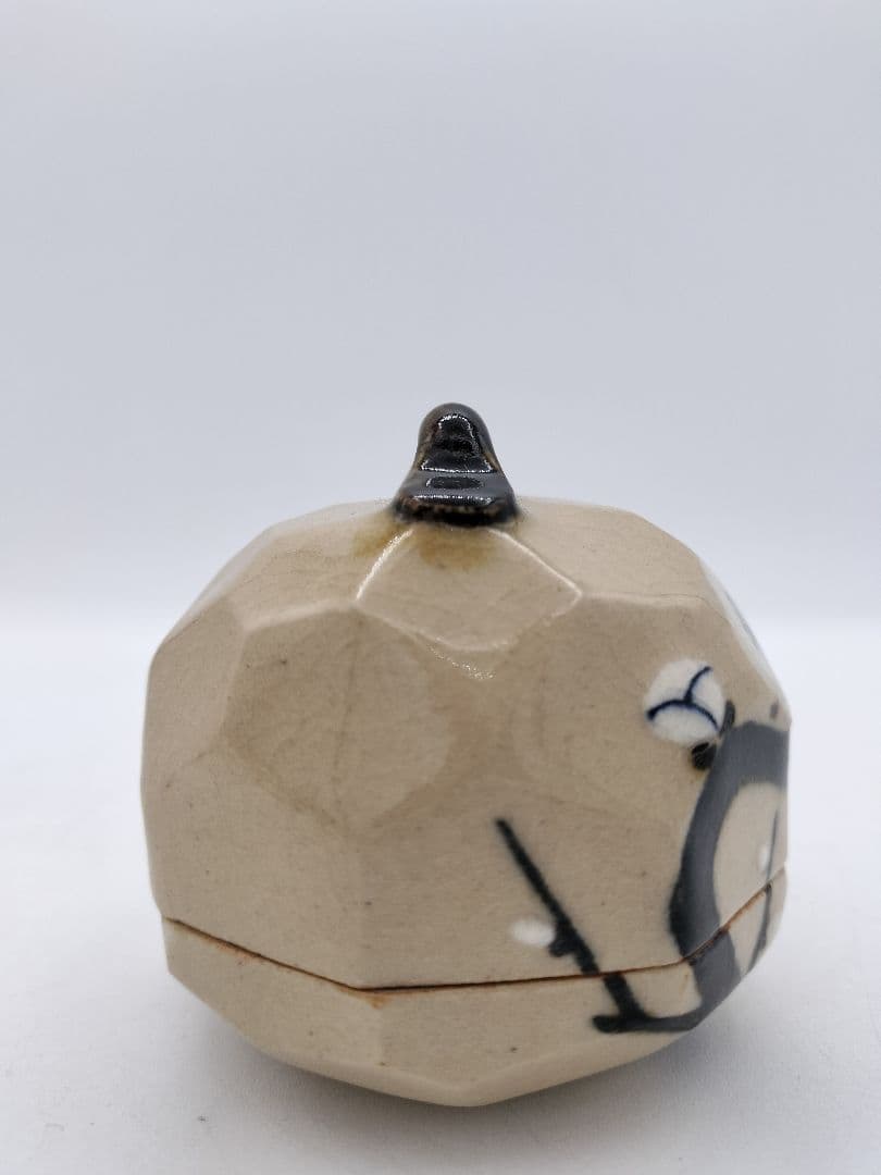 c466 香合 槍梅 佐藤大道 木箱 茶道具 古物