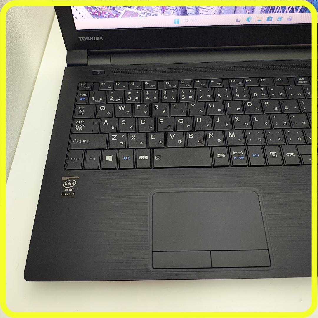 美品　新品SSD256GB⭐️windows11　ノートパソコン　カメラ　778