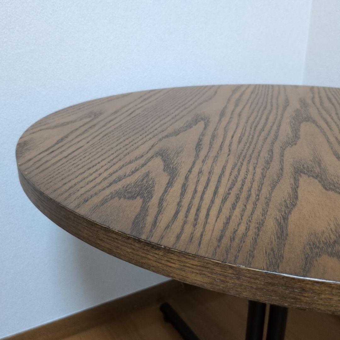 ダリオ カフェテーブル 円形木製 ダイニングテーブル