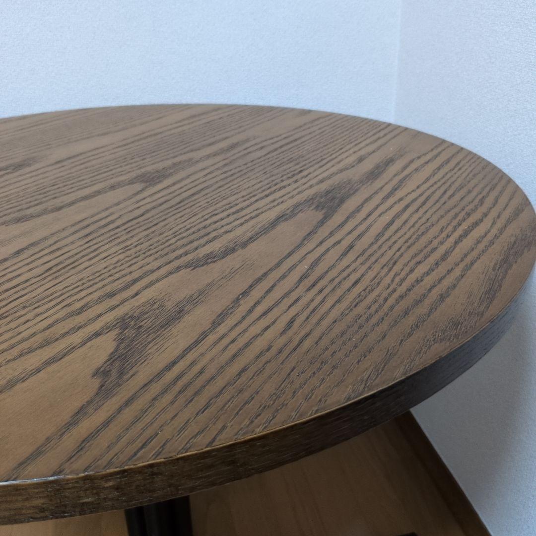 ダリオ カフェテーブル 円形木製 ダイニングテーブル