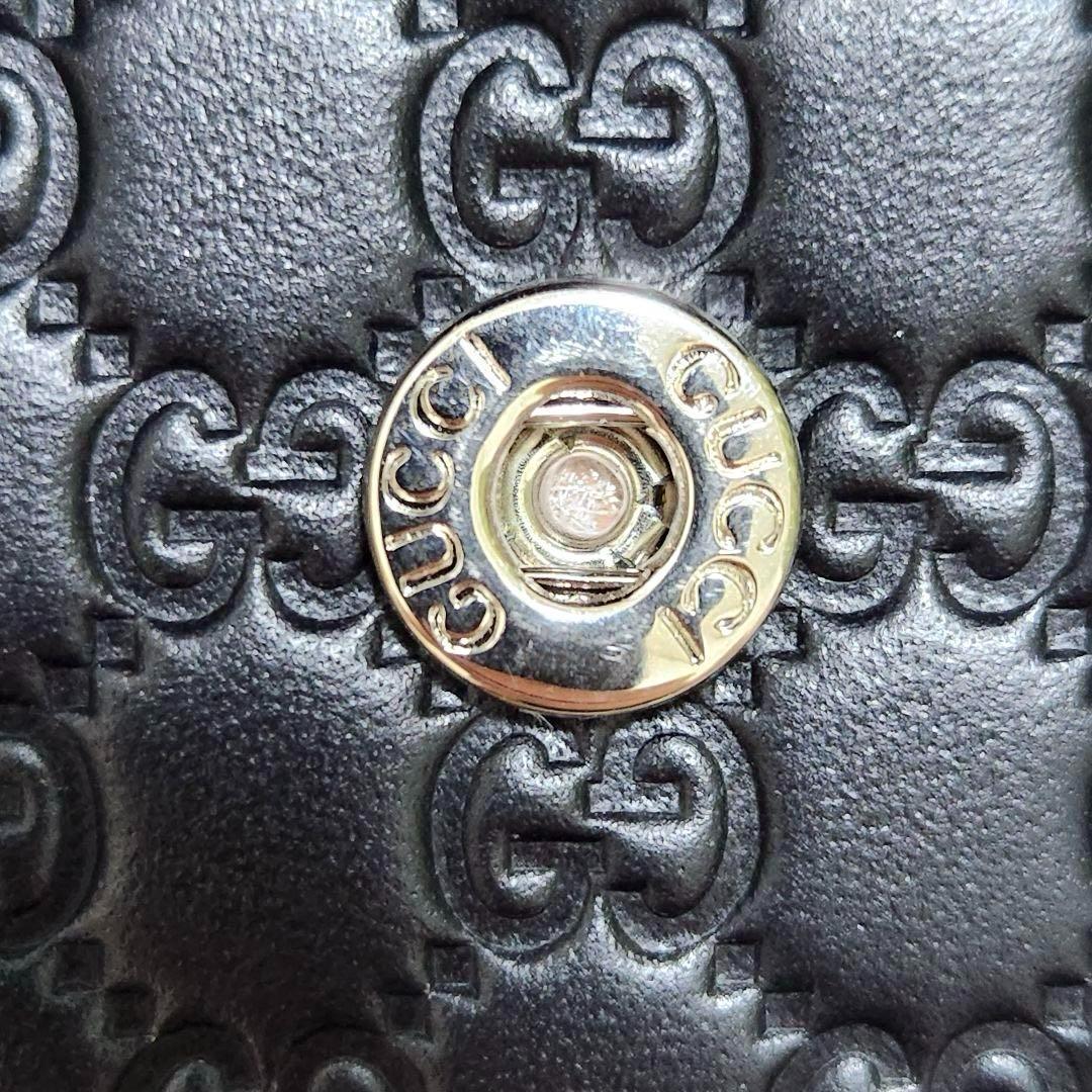 ✨新品未使用　付属品完備✨グッチ　キーケース　6連　マイクロシマ　ブラック　黒