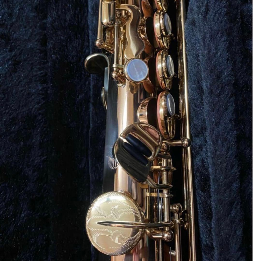 【じいいいい】豪華彫刻入り カドソン Cadeson ソプラノサックス