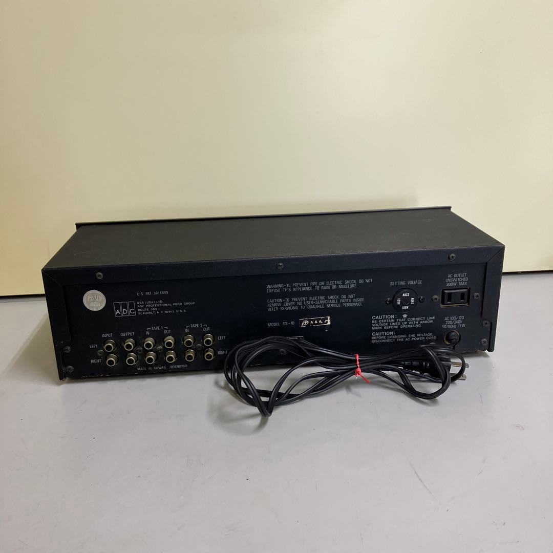 D-1 オーディオ機器 グラフィックイコライザー グADC SS-10