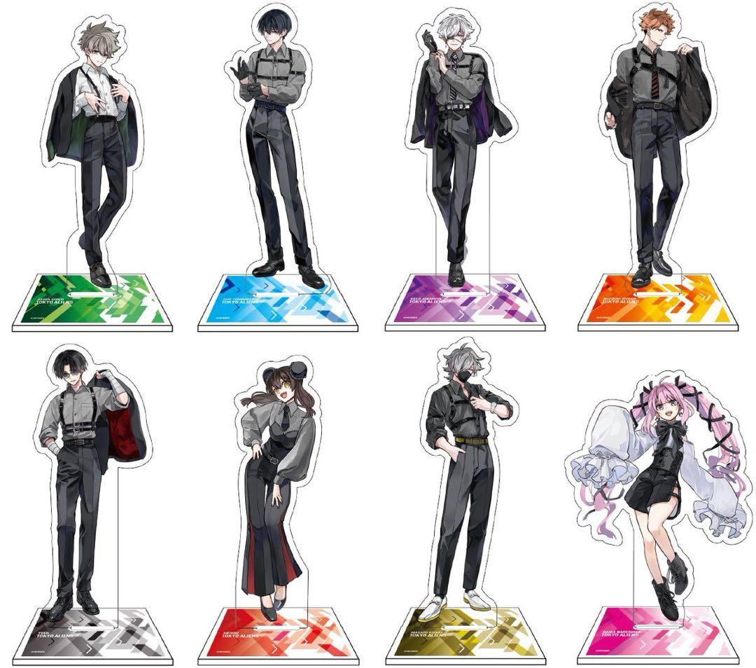 東京エイリアンズ  オンラインくじ　アクリルスタンド　雨宮零士　天空橋翔　郡司晃