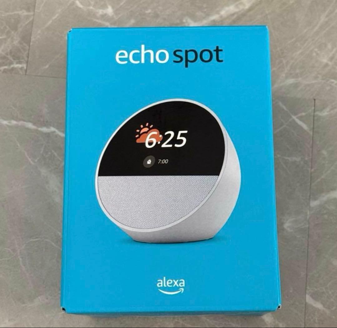 Amazon アレクサ エコースポットecho spot ホワイト【新品未開封】