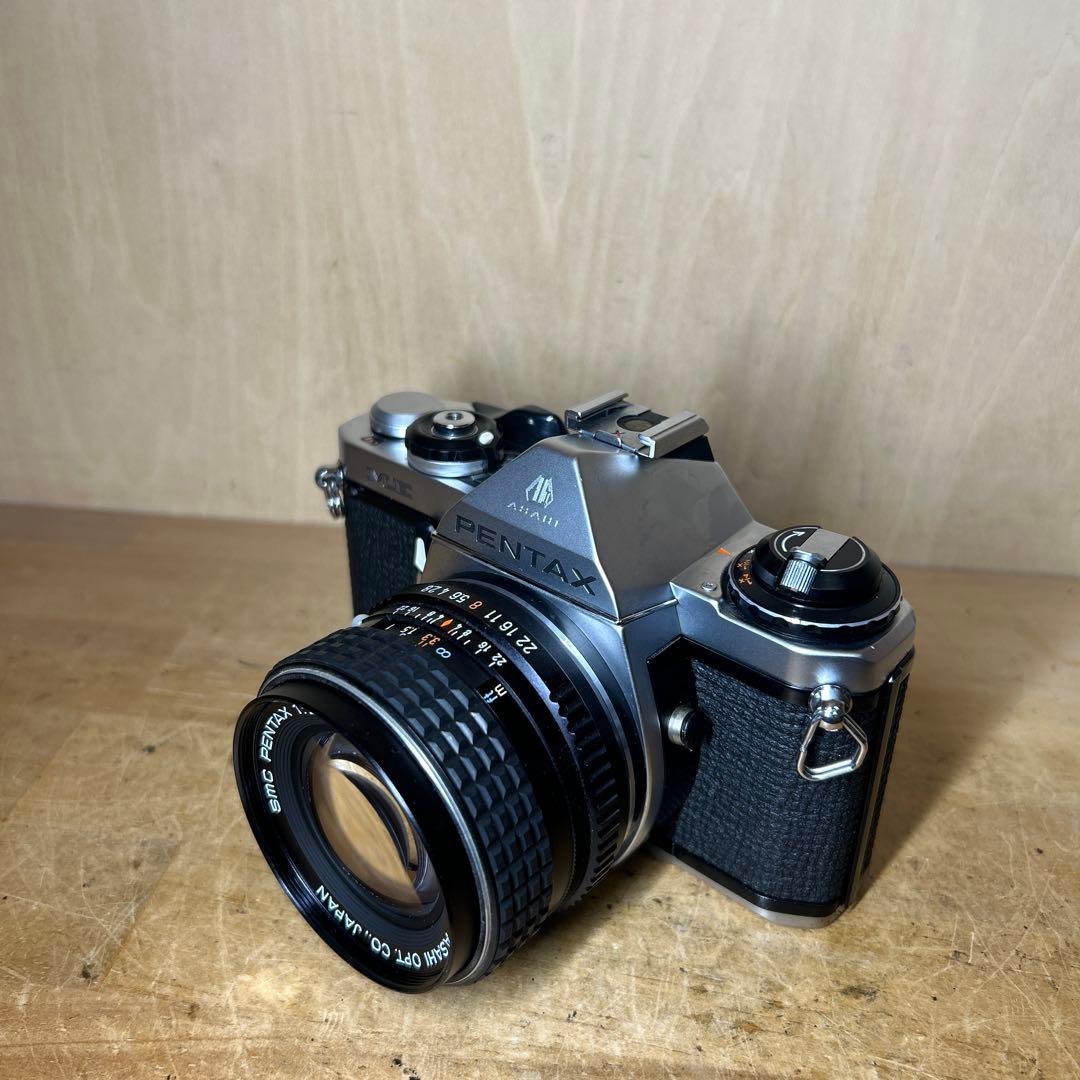 Pentax ME+希少レンズSMC Pentax 30 f2.8 完動極美品