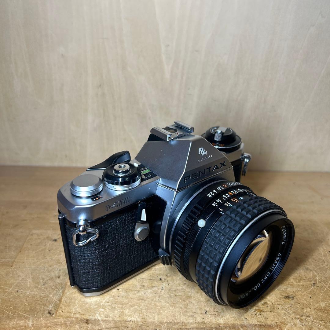 Pentax ME+希少レンズSMC Pentax 30 f2.8 完動極美品