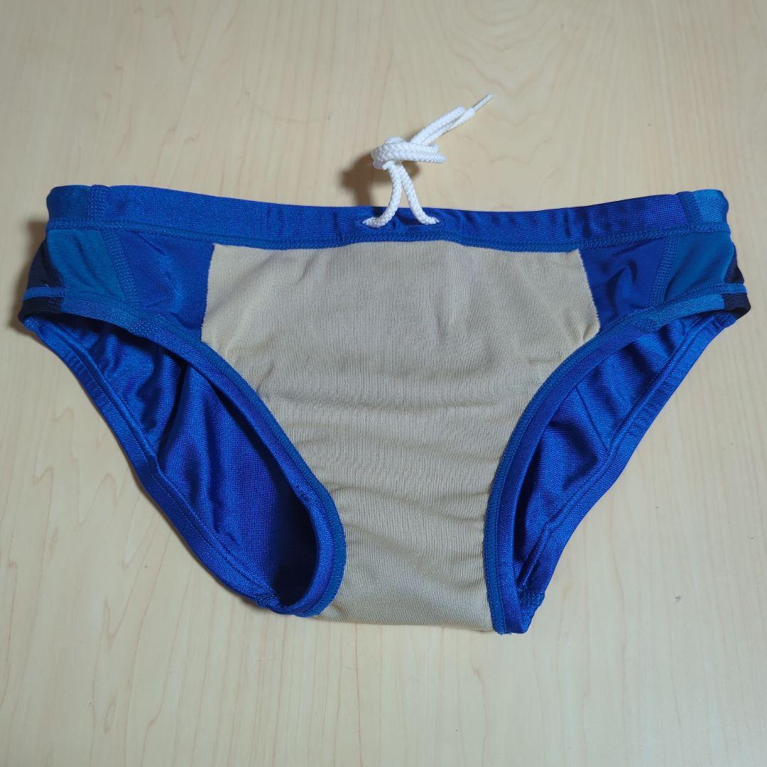 お*ま様 Mizuno 競泳用水着 Mサイズ 青 i.s.s.