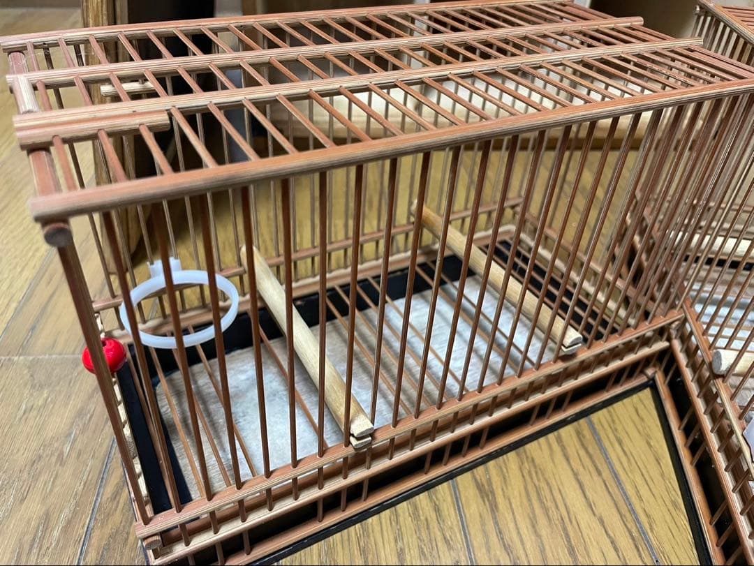 メジロカゴ６個＆寝かせ箱