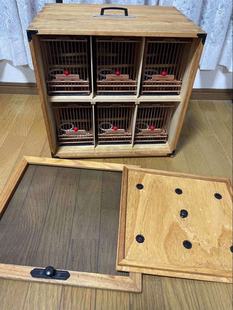 メジロカゴ６個＆寝かせ箱