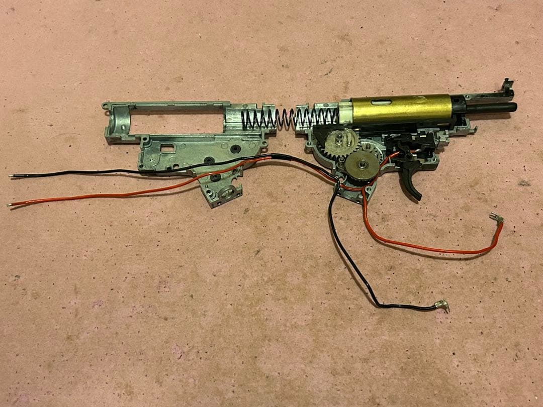 東京マルイ製次世代HK 417 D スナイパーライフル 刻印追加、メカボ整備済み