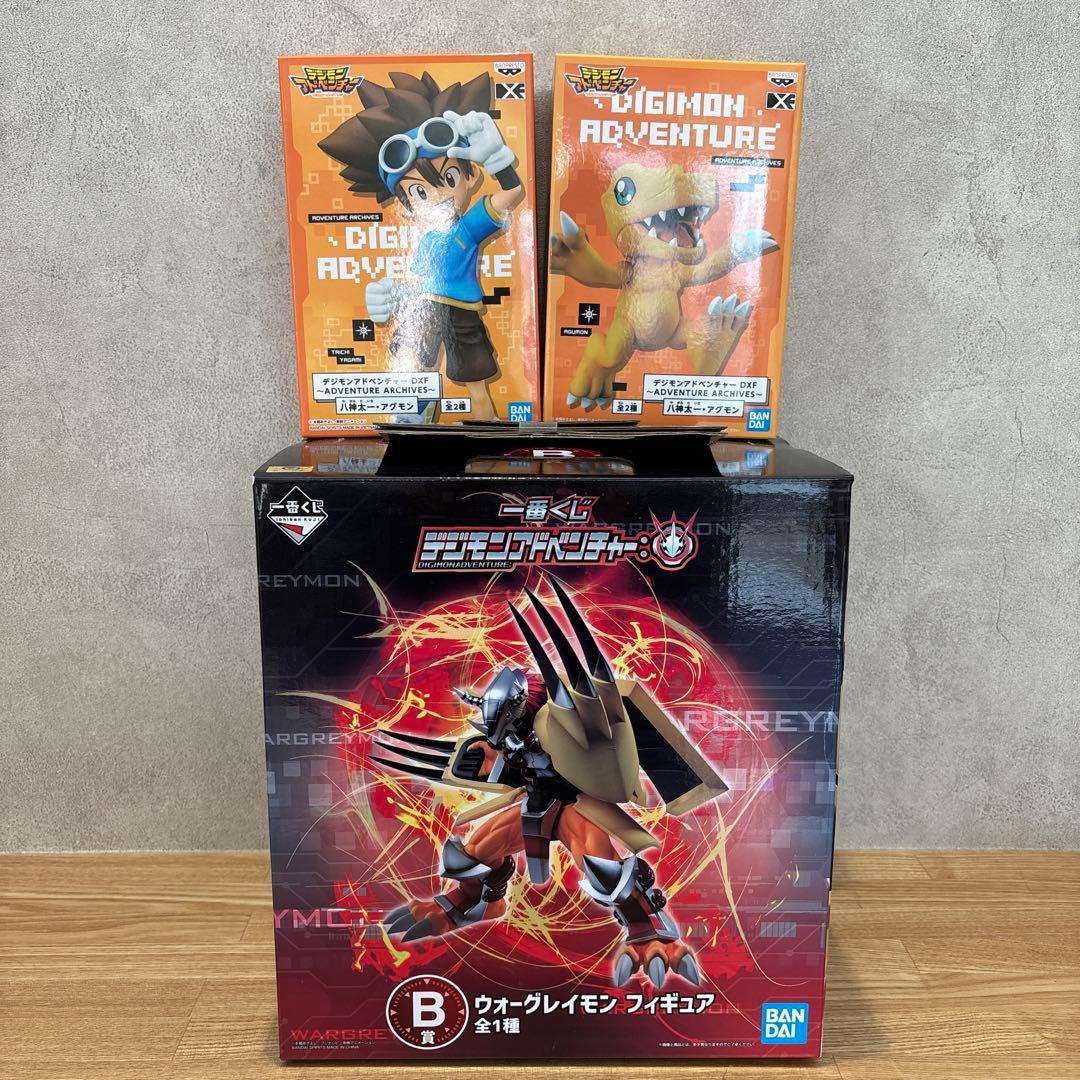 【新品/未開封/一点もの】一番くじ ウォーグレイモン フィギュアB賞