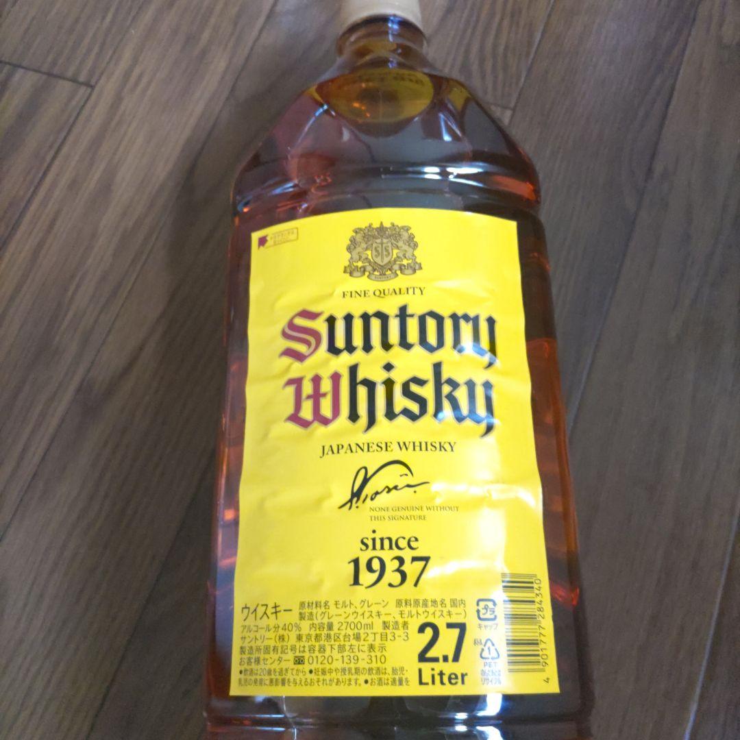 角ウイスキー 2.7L ４本セット