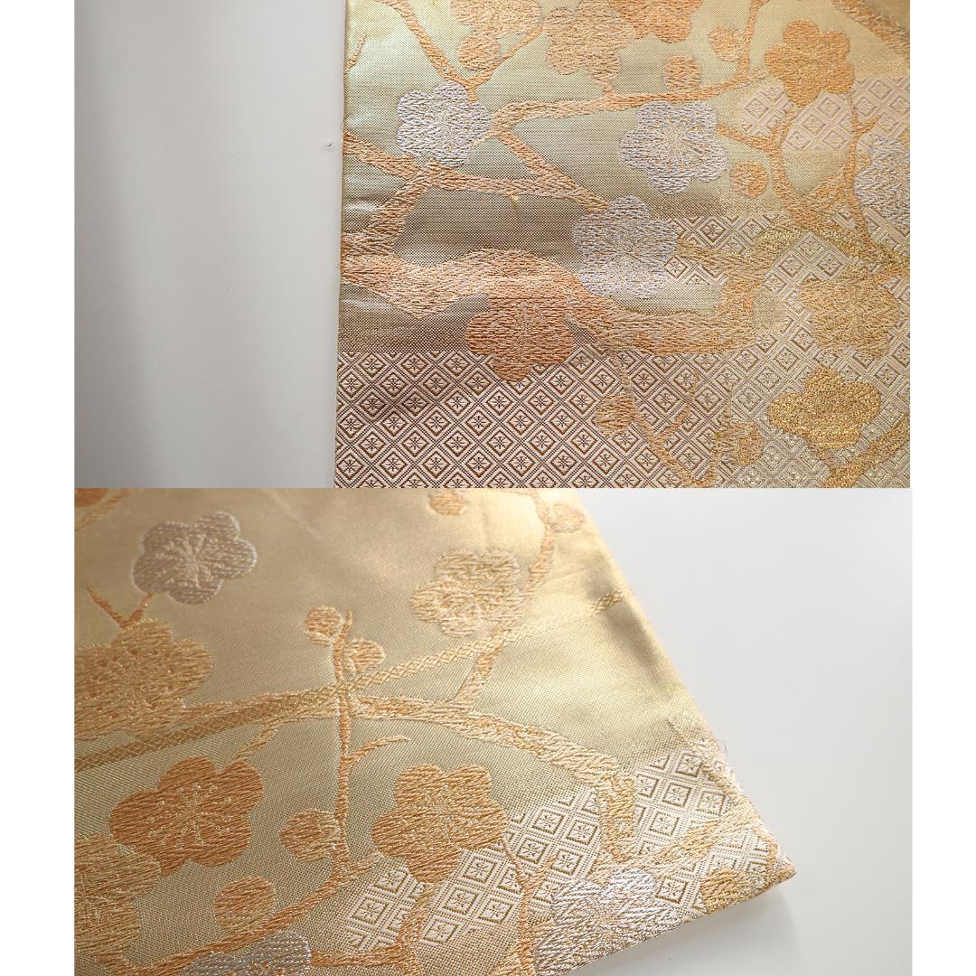 【絶妙色彩】ヴィンテージ◆ 振袖7点セット ◆フルセット帯小物付正絹Em35