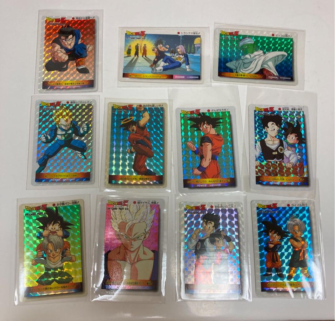 ドラゴンボールz PPカード　part 22 23 11枚