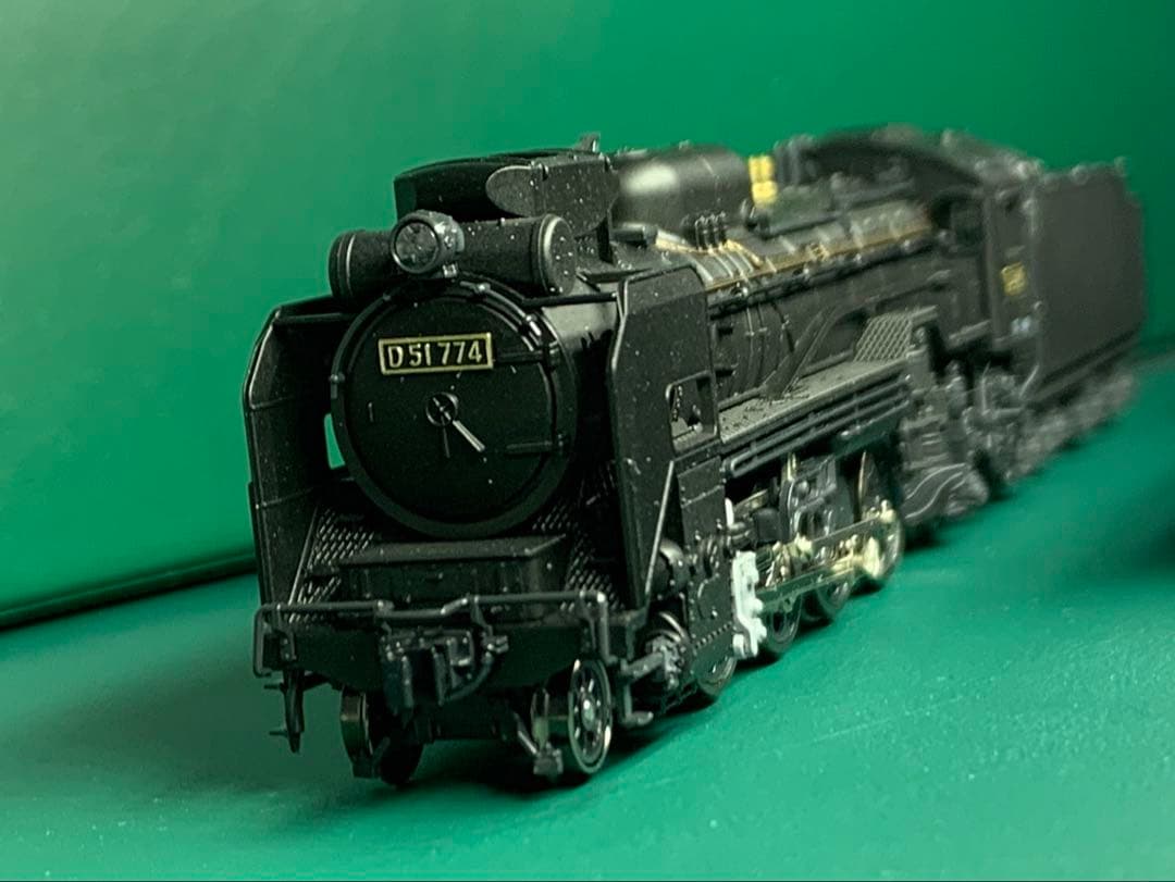 KATO 10-1158 伯備線石灰輸送列車＆2016 D51 標準型2両